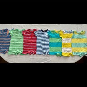 Primary Rompers - size 6-12 months